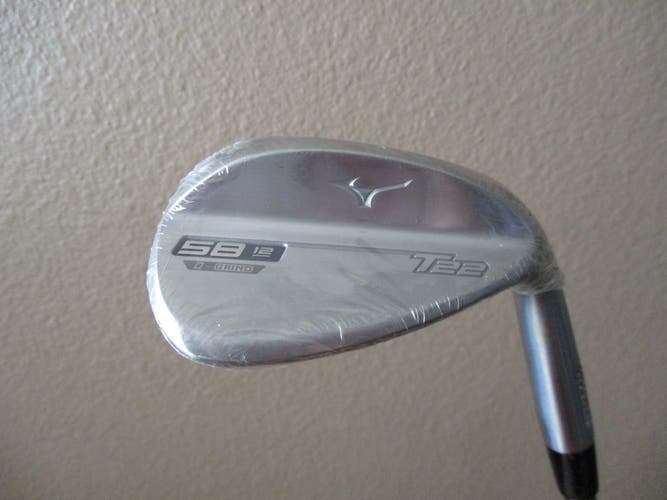 NEW MIZUNO T22 RAW FORGED 58* LOB WEDGE DYNAMIC GOLD S400 TOUR ISSUE STIFF FLEX D GRIND 58.12