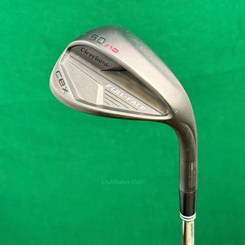 Cleveland CBX Full Face 60-10 60 Lob Wedge DGTI Spinner 115 Steel Wedge Flex