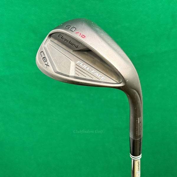 Cleveland CBX Full Face 60-10 60 Lob Wedge DGTI Spinner 115 Steel Wedge Flex
