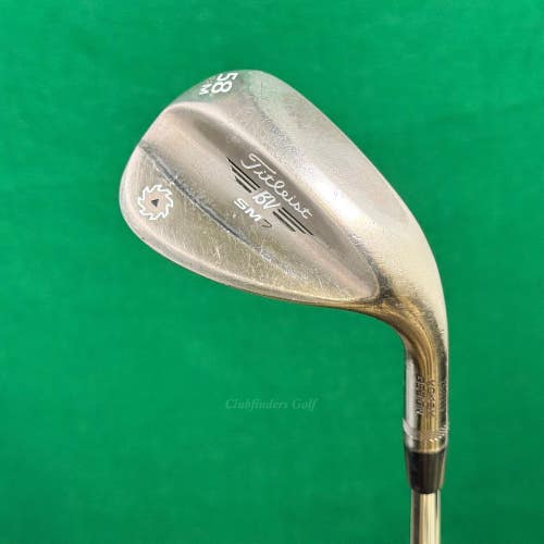 Titleist Vokey SM7 Tour Chrome 58-8M 58 Lob Wedge Vokey Design Steel Wedge Flex