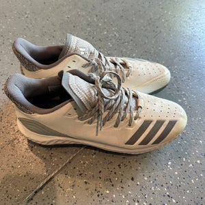 White Men's Size M 10.0 (W 11.0) Adult Adidas Low Top Boost icon 4 Metal (New)
