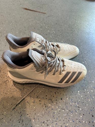 White Men's Size M 10.0 (W 11.0) Adult Adidas Low Top Boost icon 4 Metal (New)