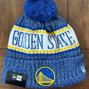 New Era Golden State Warriors Beanie Winter Knit Hat NBA NWT