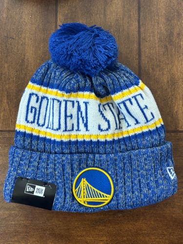 New Era Golden State Warriors Beanie Winter Knit Hat NBA NWT