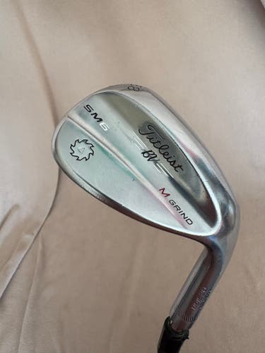 Men's Titleist BV SM6 Right Handed Wedge Wedge Flex 58 Degree Steel Shaft (Used)