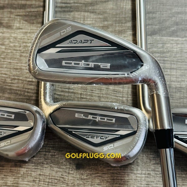New Cobra DS Adapt Iron Set 4-PW / KBS Tour Lite, Stiff Flex (238)