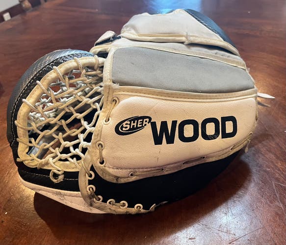 Sherwood goalie glove