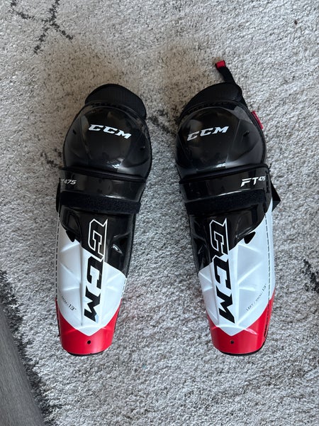 Junior CCM Jetspeed FT475 13" Shin Pads (Used)