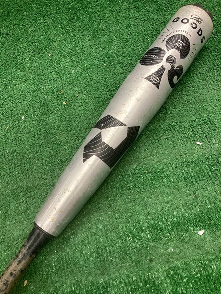 2022 DeMarini The Goods Hybrid Bat BBCOR Certified (-3) Hybrid 27 oz 32" (Used)