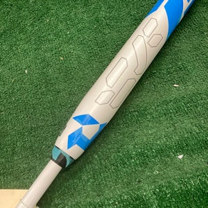White 2023 DeMarini CF Composite Bat (-10) Composite 23 oz 33" (Used)