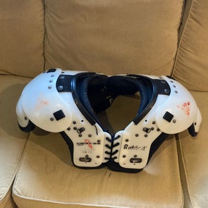 Large Adult Riddell Warrior III Shoulder Pads (Used)