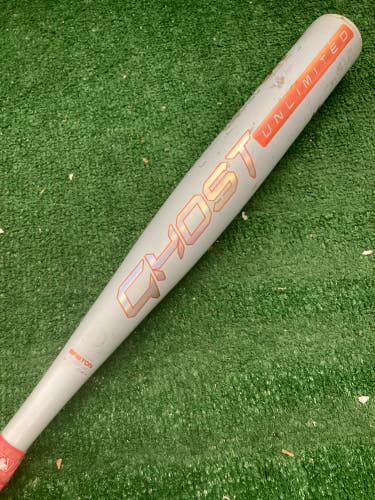 Blue 2025 Easton Ghost Unlimited Composite Bat (-11) Composite 18 oz 29" (Used)