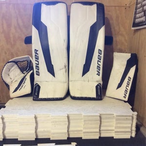 34" 2024 Bauer Supreme Shadow Full Right Goalie Full Set Pro Stock (Used)