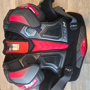 Large Senior CCM QuickLite Shoulder Pads Pro Stock (Like new!)