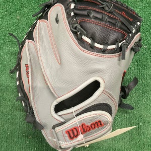 Black Wilson A500 RH Catcher's Baseball Glove 32" (Used)