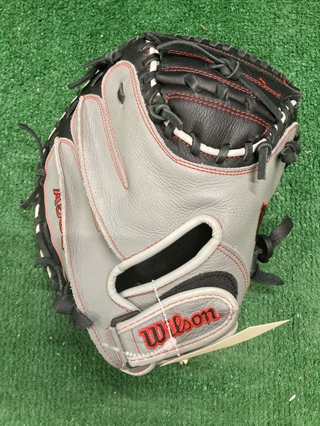 Black Wilson A500 RH Catcher's Baseball Glove 32" (Used)