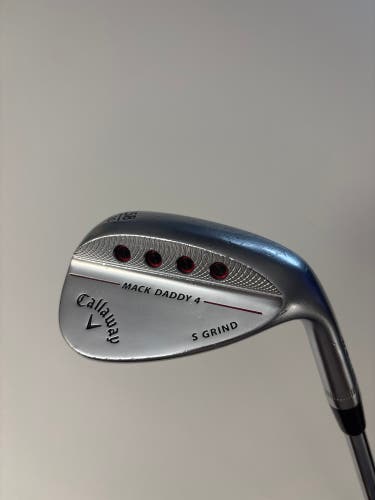 Callaway Mack Daddy 4 58* Wedge, Stiff Flex Right Hand