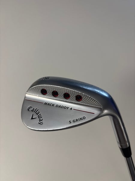 Callaway Mack Daddy 4 58* Wedge, Stiff Flex Right Hand