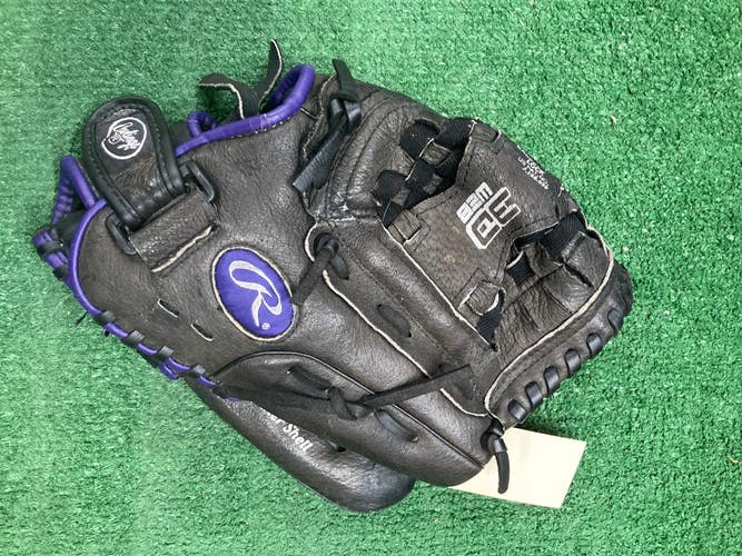Black Rawlings Highlight Series RH Pitcher's Baseball Glove 12.5" (Used)