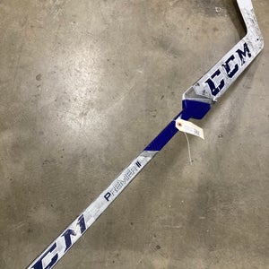 Senior CCM Premier II Goalie Stick Regular 26" Paddle Pro Stock (Used)