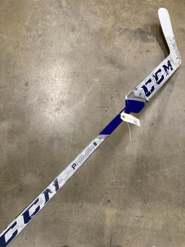 Senior CCM Premier II Goalie Stick Regular 26" Paddle Pro Stock (Used)