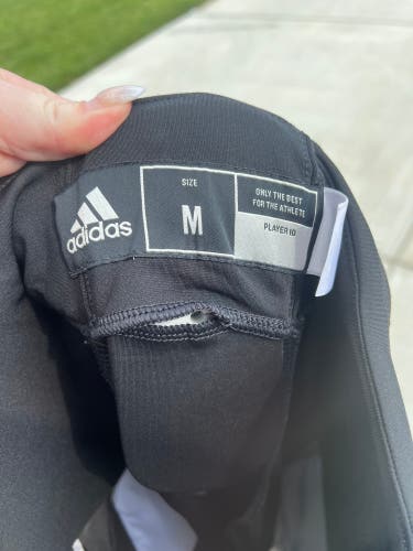 Black Youth Medium Adidas Game Pants (Used)