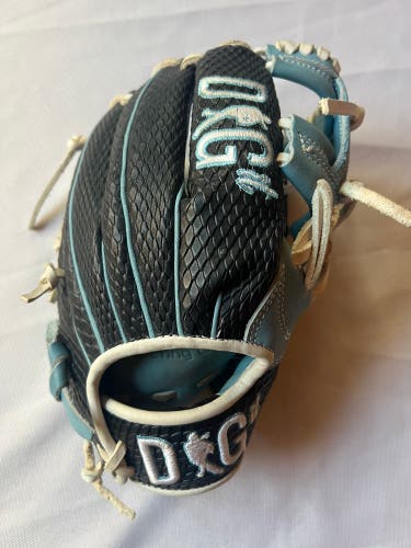 DIG IT Navy Snakeskin/Sky Blue Spider Diamond Series