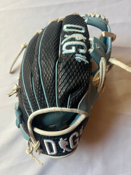 DIG IT Navy Snakeskin/Sky Blue Spider Diamond Series