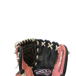 Used Rawlings PLAYER SERIES PL91PB BB/SB Glove T-ball Black 9" 11706-S000358628