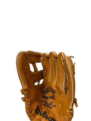 Used Wilson MINI PRO BB/SB Glove T-ball Brown 9" 11706-S000358660