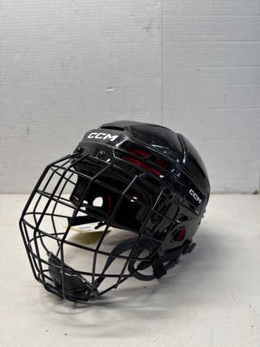 Used CCM TACKS 70 Helmet Cage Combo Black MD 11835-S000196943