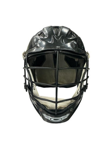 Used Cascade ADJ LAX HELMET Lacrosse Helmet Black One Size 11680-S000422179