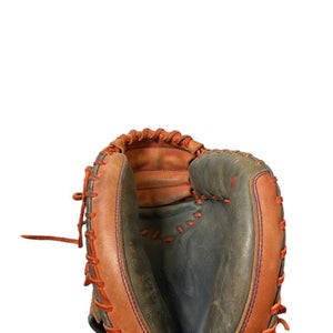 Used 44 PRO CUSTOM CATCHERS MITT BB/SB Catchers RH Throw Red 34" 11706-S000358998