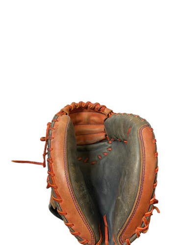 Used 44 PRO CUSTOM CATCHERS MITT BB/SB Catchers RH Throw Red 34" 11706-S000358998