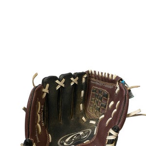 Used Rawlings LEFT HANDED TEE BALL BB/SB Glove T-ball Black 9" 11706-S000358981
