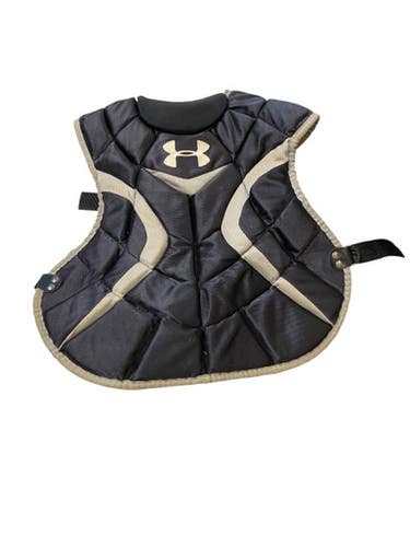 Used Under Armour UACP2-SRVS Catchers Chest Protector Black Intermed 11706-S000358967