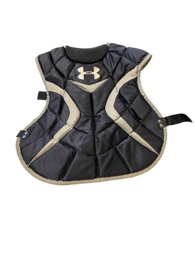 Used Under Armour UACP2-SRVS Catchers Chest Protector Black Intermed 11706-S000358967