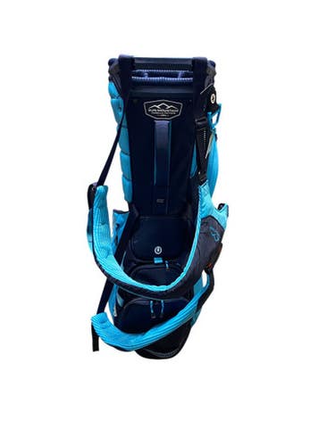 Used Sun Mtn 4.5 14 WAY Mens Stand Bag Navy Blue 11706-S000358948