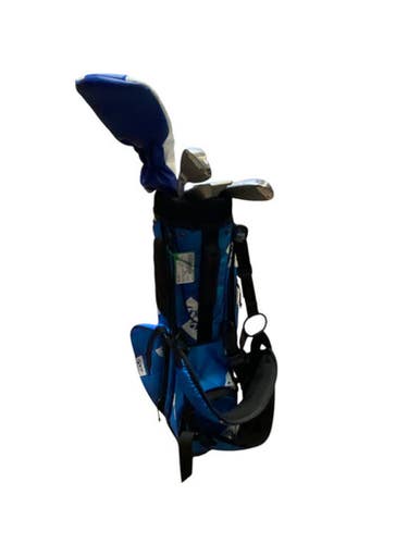 Used Taylormade JR. TEAM Jr Package Set RH Royal Blue 5 Piece 11706-S000358950