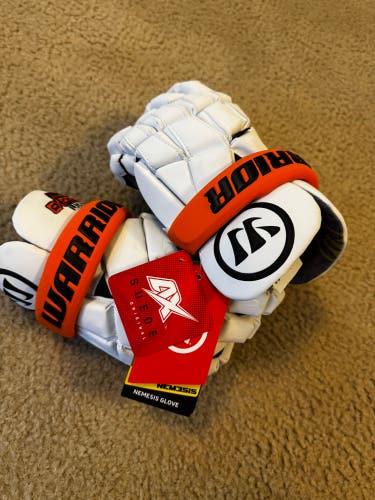 Warrior Nemesis Lacrosse Gloves Large (New)