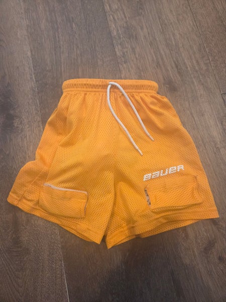 Youth XS Bauer CORE 1.0JOCK SHORT Jock with velcro and cup(Used)