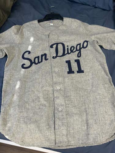 Vintage PCL San Diego Padres Jersey Large Men's Jersey (Used)