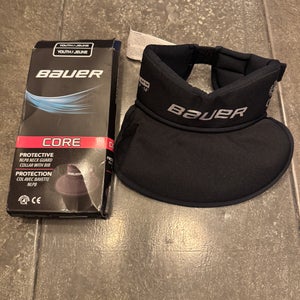 New BAUER NLP8 CORE NECKGUARD #1042877 - YOUTH 11506-BAR1042877