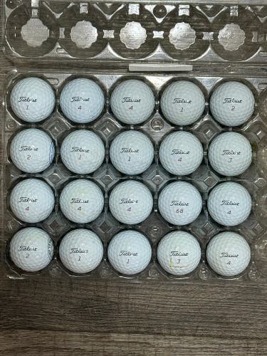 20 Titleist Pro V1x Golf Balls - 5A MINT CONDITION ONLY