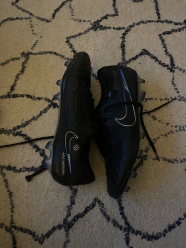 Black Men's Size M 7.5 (W 8.5) Nike Tiempo Legend 10 Elite Cleats (Used)