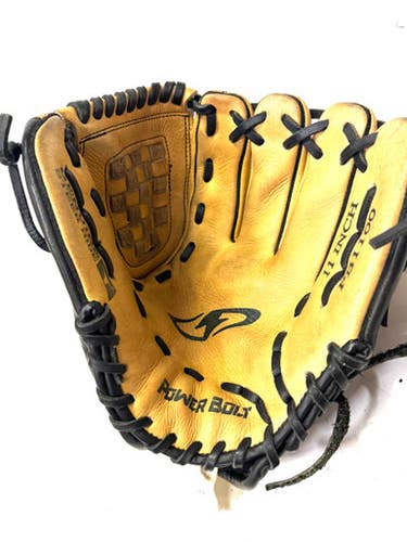 Used POWER BOLT D110N BB/SB Glove RH Throw Brown 11" 11860-C000294965