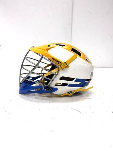 Used Cascade CASCADE CPXR Lacrosse Helmet Gold And White One Size 11860-C000294962