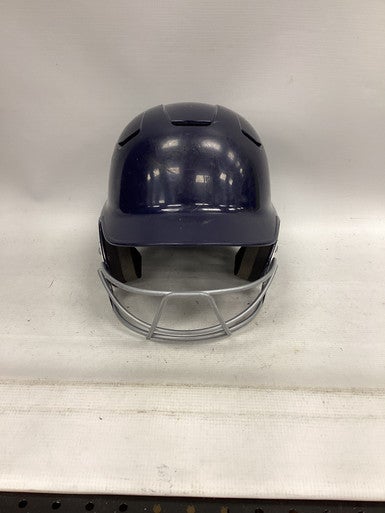 Used Easton HELMET Batting Helmet w/Mask Navy Blue M/L 11851-S000035368