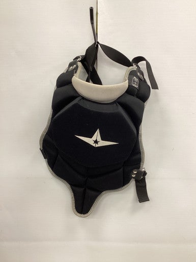 Used All-Star TBALL Catchers Chest Protector Black T-Ball 11851-S000035352
