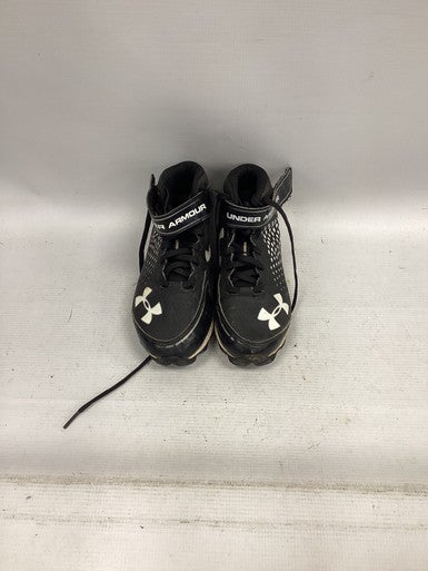 Used Under Armour Jr FB Cleats Black Junior 02.5 11851-S000035334